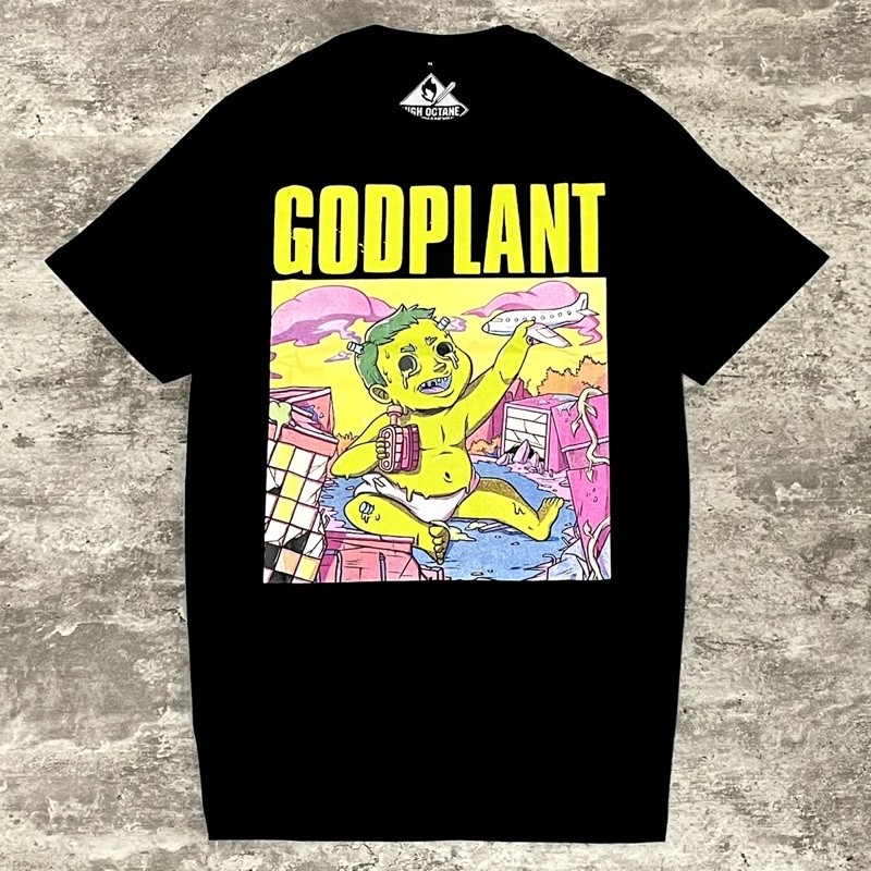 Godplant - Turbulensi Tshirt - Black
