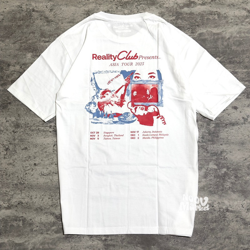 Reality Club - Asia Tour 2023 Tshirt - White | Original Merchandise