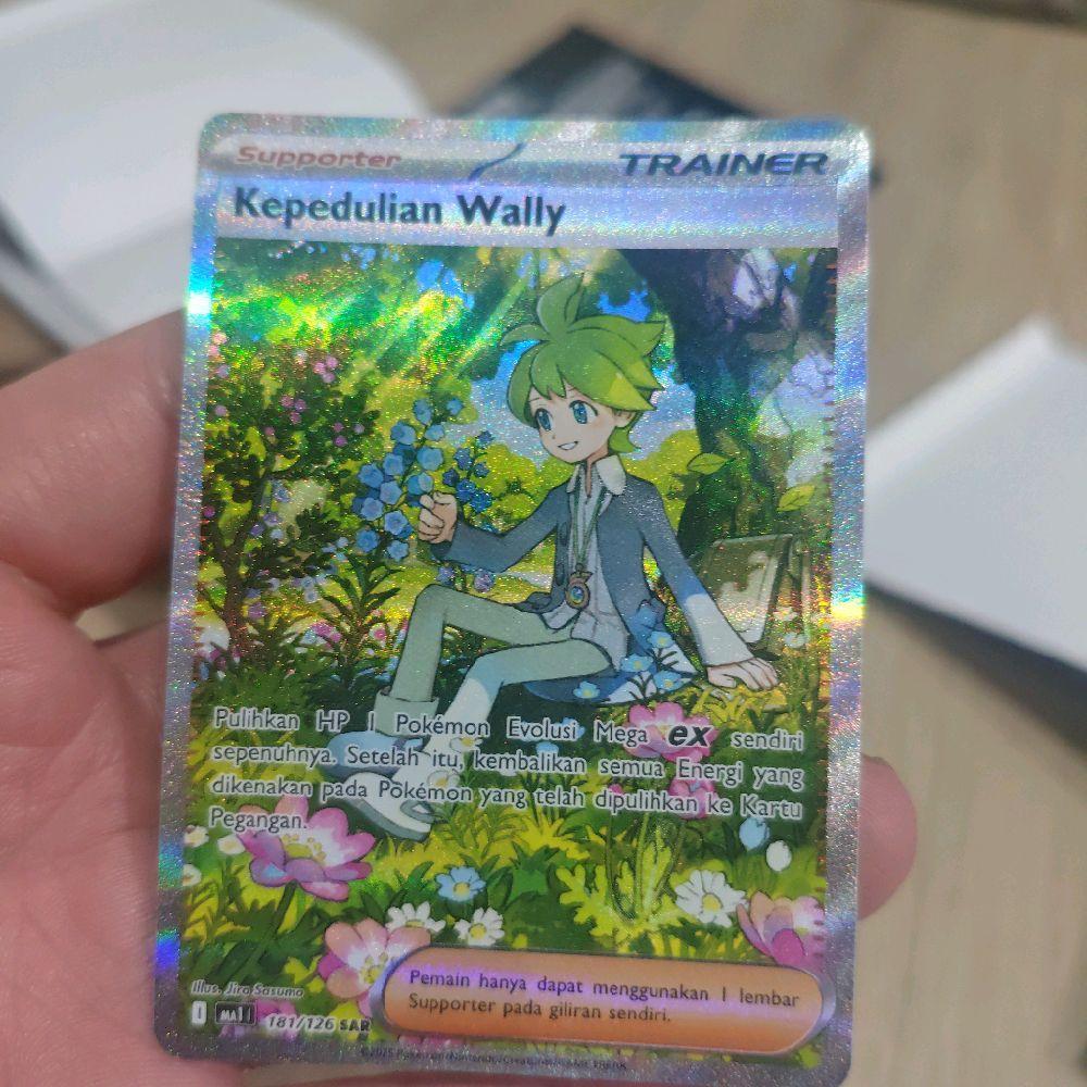 Kepedulian Wally MA1 181/126 SAR TCG pokemon indo