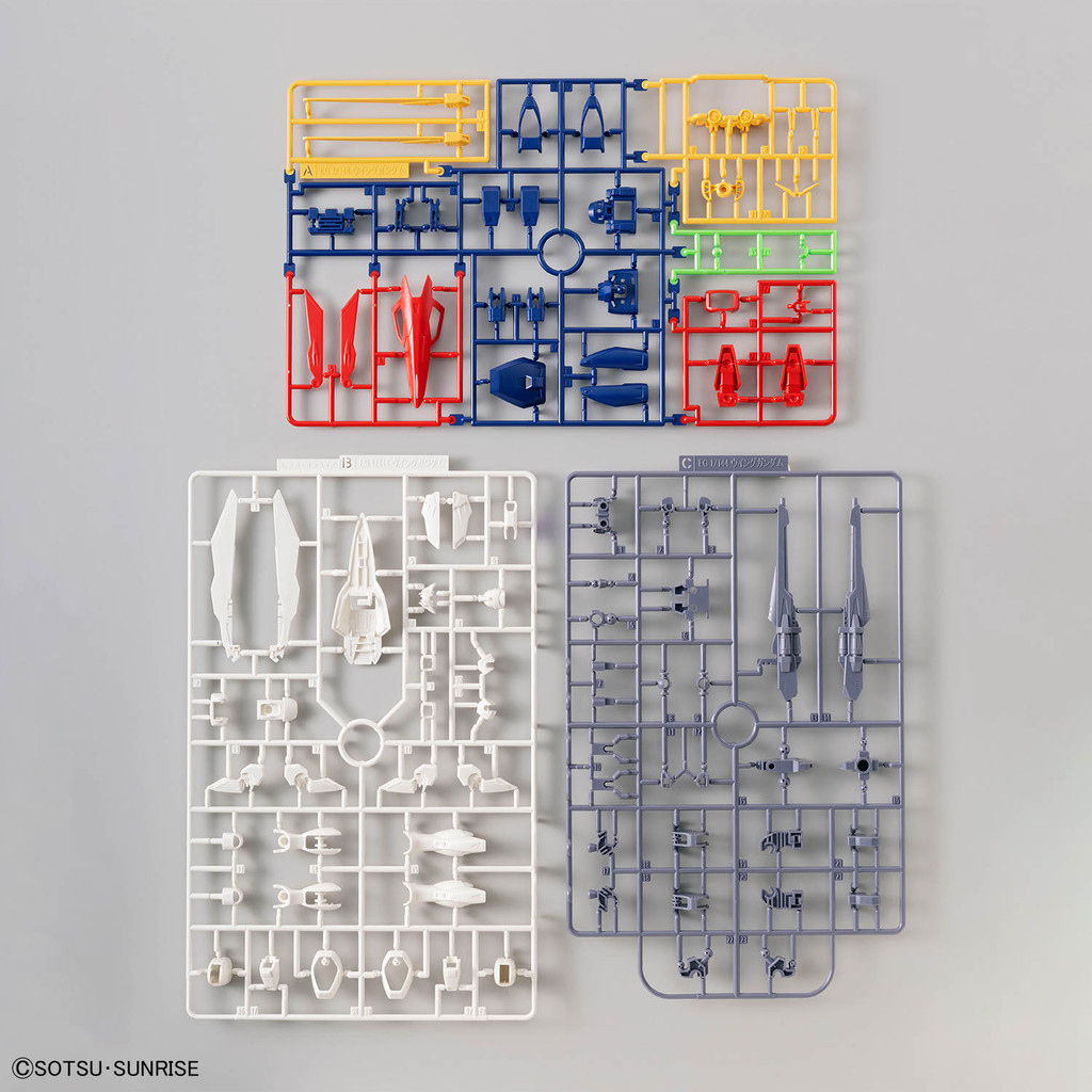 Fast Shipping Bandai Anime EG WING GUNDAM 1/144 Build Strike Gundam Original Model Toys Action Figur