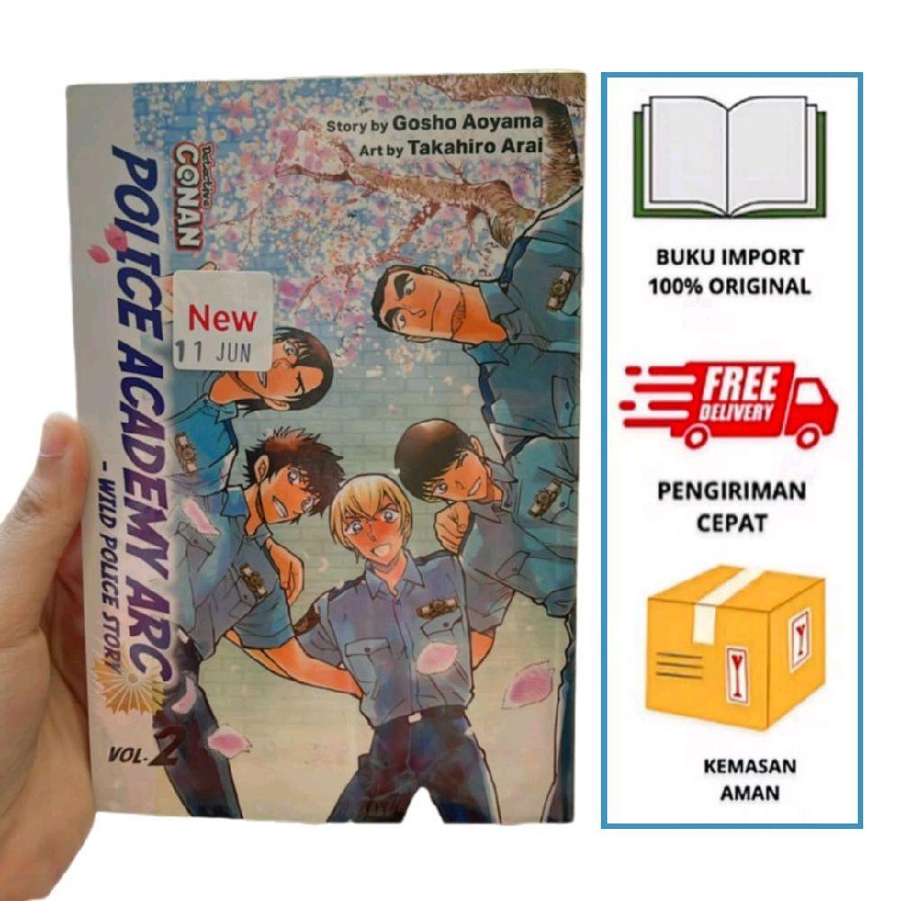 Detective Conan: Police Academy Arc - Wild Police Story Vol.2  GOSHO AOYAMA (PB) Manga Anime