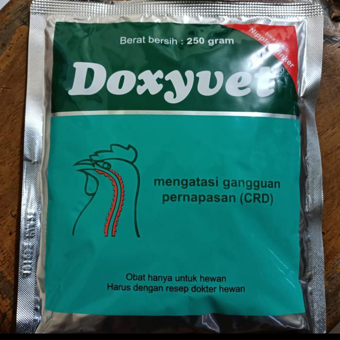Doxyvet 250 gram obat ayam ngorok