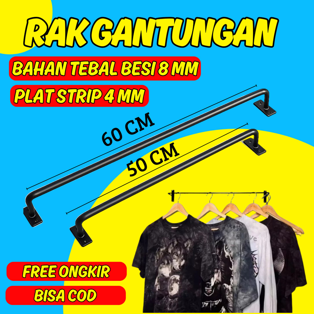 Rak Gantungan Handuk Gantungan Baju Gawang  Handuk Tempel Tembok Gantungan Handuk Tempel Dinding Rak