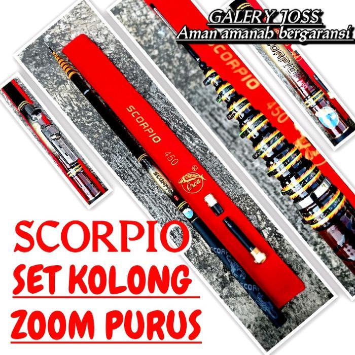 ( BISA COD CEK DULU ) Tegek Kolong Scorpio Orca Scorpio 360 450 540 dengan Ujung Pir, Kolong Jalan, 