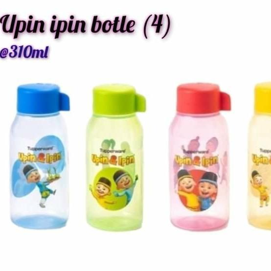 Upin ipin botol toples tupperware - toples kuning