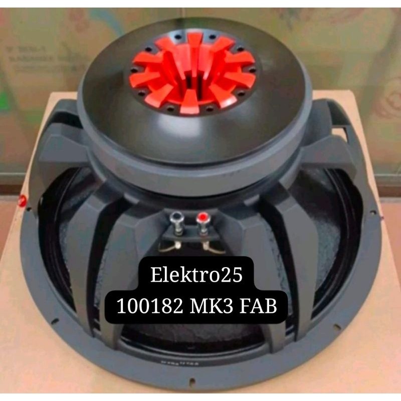 SPEAKER ACR FABULOUS 18" PA-100182-MK2 1300Watt / PA-100182-MK3 2000Watt SW FAB SUBWOOFER