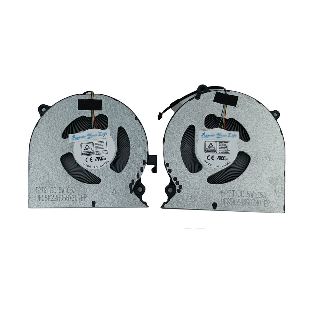 ORG CPU GPU Cooling Fan Laptop Cooler Raator For MagicBook 16 CREM-WFG9 WFD9 CREM-WXX9 FP7S DFS5K22B