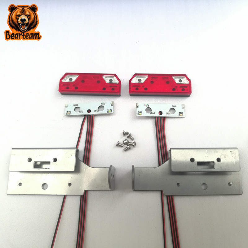Simulation Taillight for 1/14 Tamiya RC Truck Car Scania VOLVO MAN y Parts