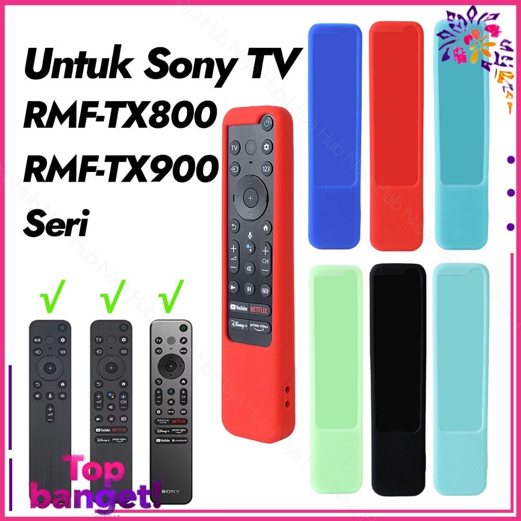 Sarung Remote TV Sony Silikon Casing Untuk SONY TV 810P | Thickened Silicone Sony Remote Cover Case 