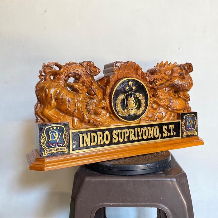 Papan nama ukiran custom / papan nama meja / papan nama meja EA5454