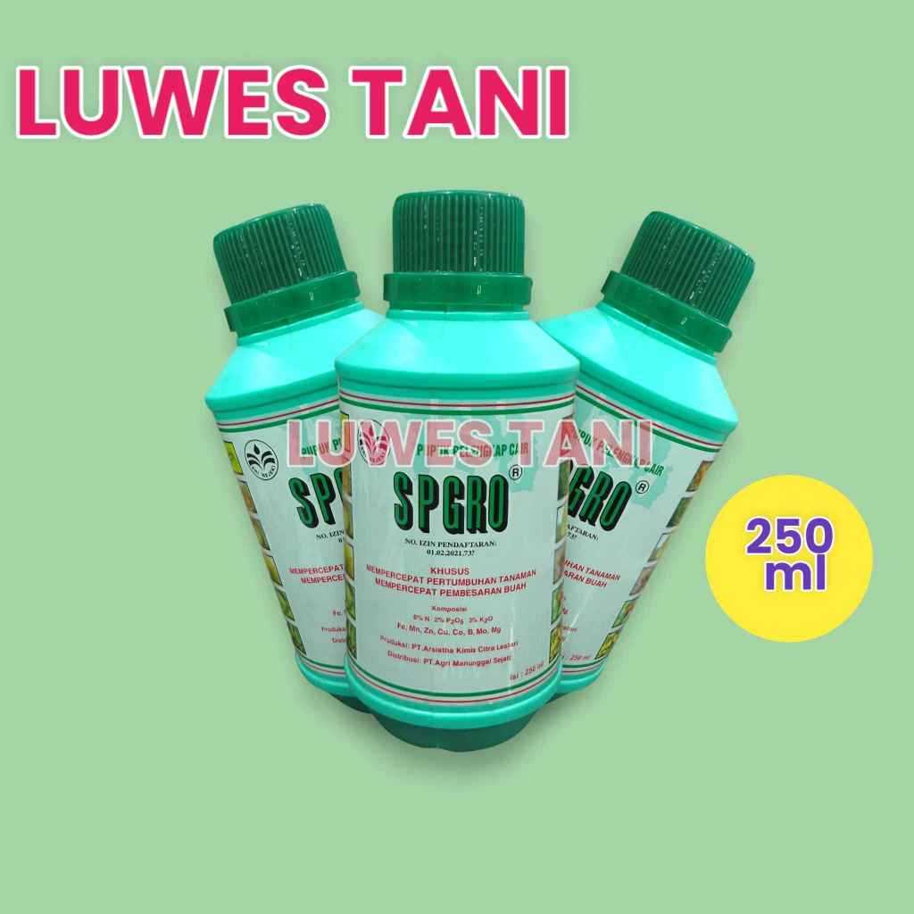 SPGRO 250 ml Hijau – Nutrisi Daun Cair Supergro