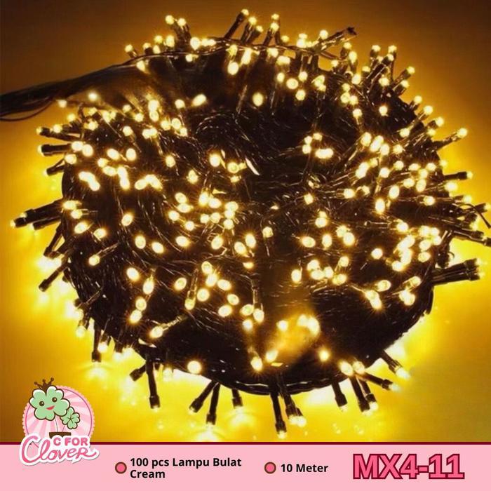 LAMPU DEKORASI RUANGAN WARNA WARNI colorful christmas lamp natal cfc - MX4-1010MBltCF