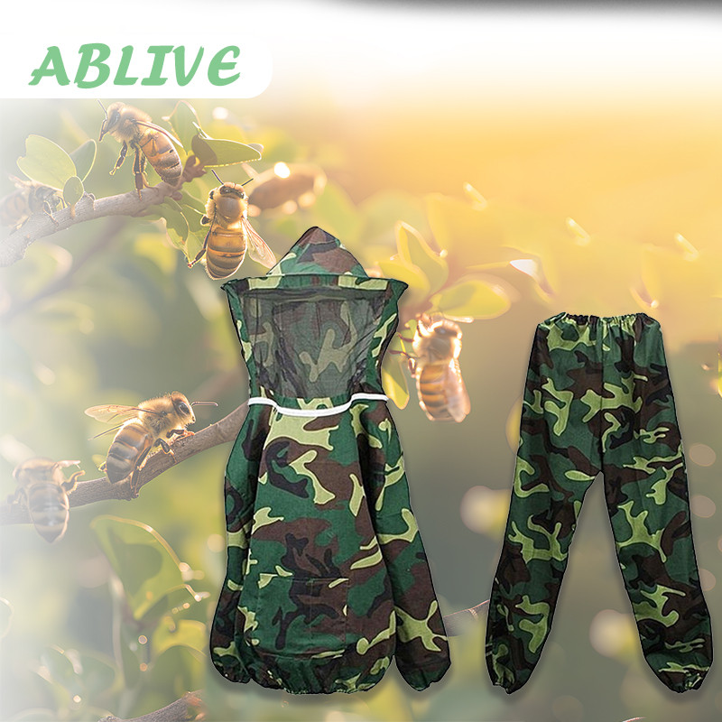 Baju Anti Sengat Lebah Full Set Pelindung Lebah Baju Lebah Madu Apd Lebah Madu Pakaian Anti Lebah