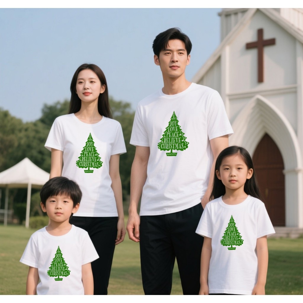 POHON NATAL KAOS NATAL KAOS CHRISTMAS DEWASA KAOS NATAL ANAK