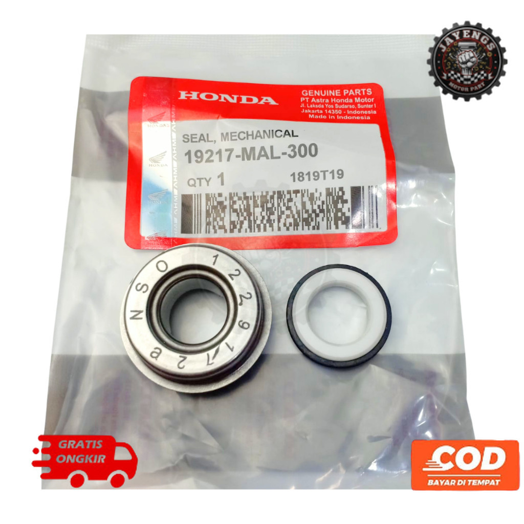 seal water pump vario 125 seal radiator vario lama - seal pompa radiator vario 125 MAL original jaye