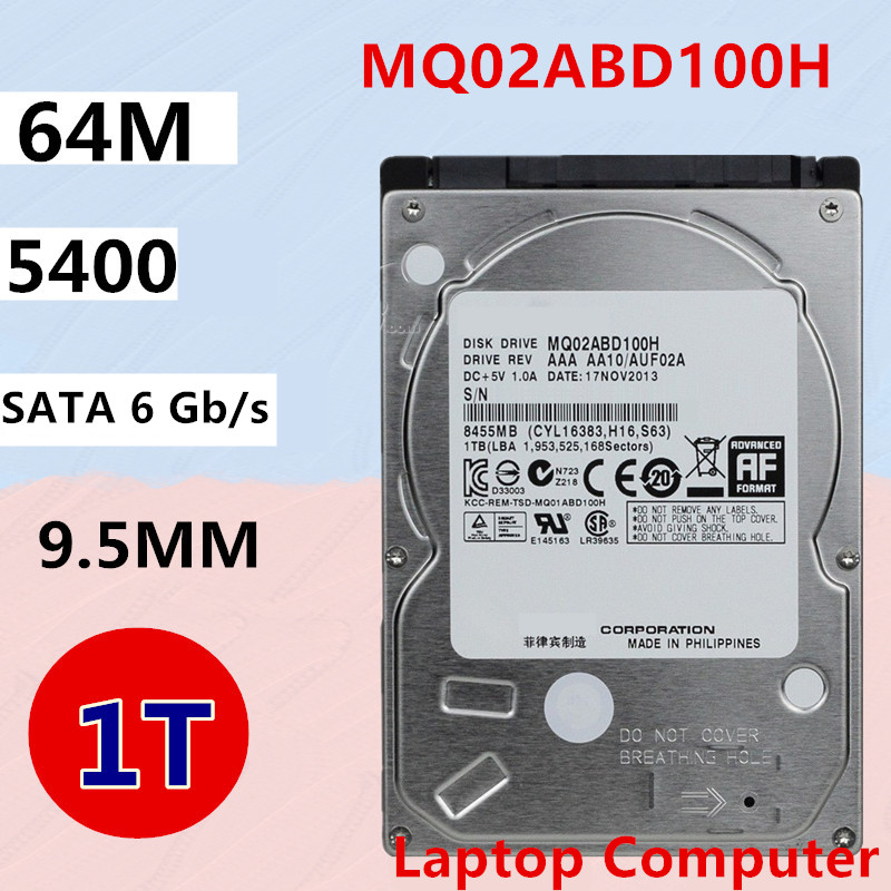 New Original SSHD For Toshiba 1TB SATA 2.5" 64MB+8G 5400RPM For Internal SSHD For Notebook SSHDFor M