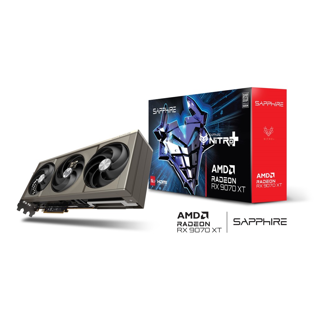 Sapphire NITRO+ AMD Radeon™ RX 9070 XT OC GPU