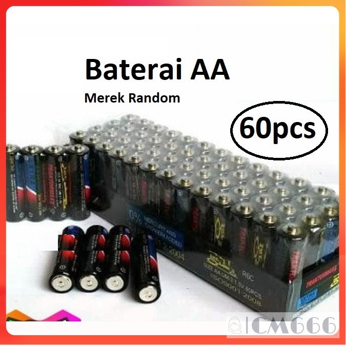 Baterai AA 60pcs