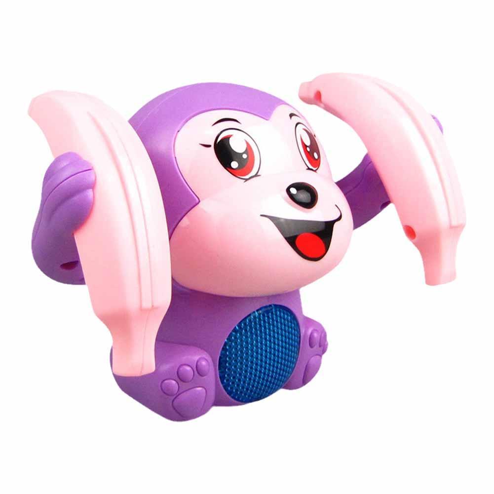Electric Tumbling Monkey Learning To Climb Induction Music Toys Kids Toys Monkey Voice Light Dancing