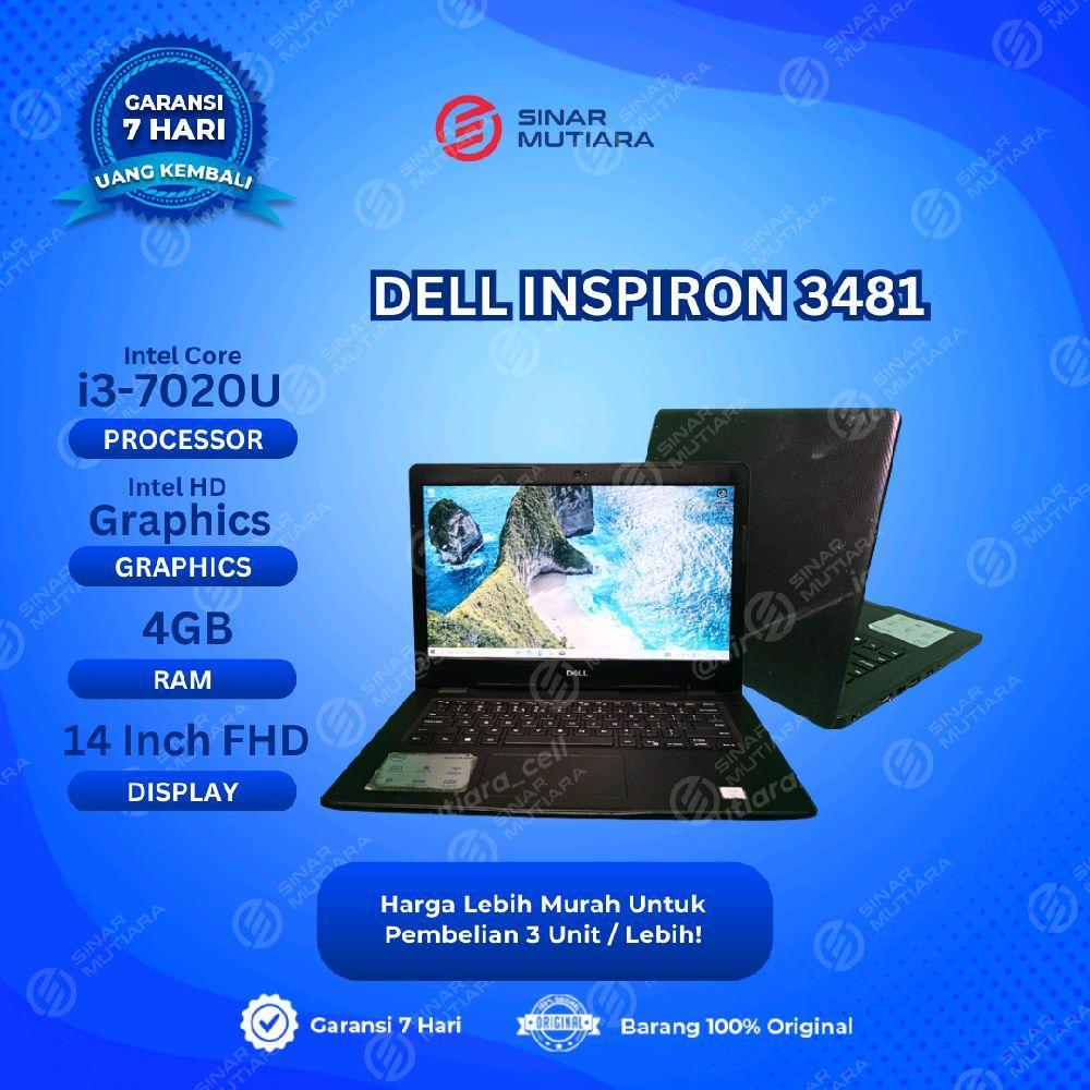 LAPTOP SECOND DELL INSPIRON 3481 i3 7020U 4 GB (14")