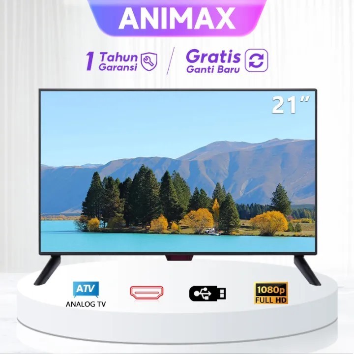 SL Animex tv Digital Animex TV LED 21/24/27 inch HD Digital tv Televisi Murah