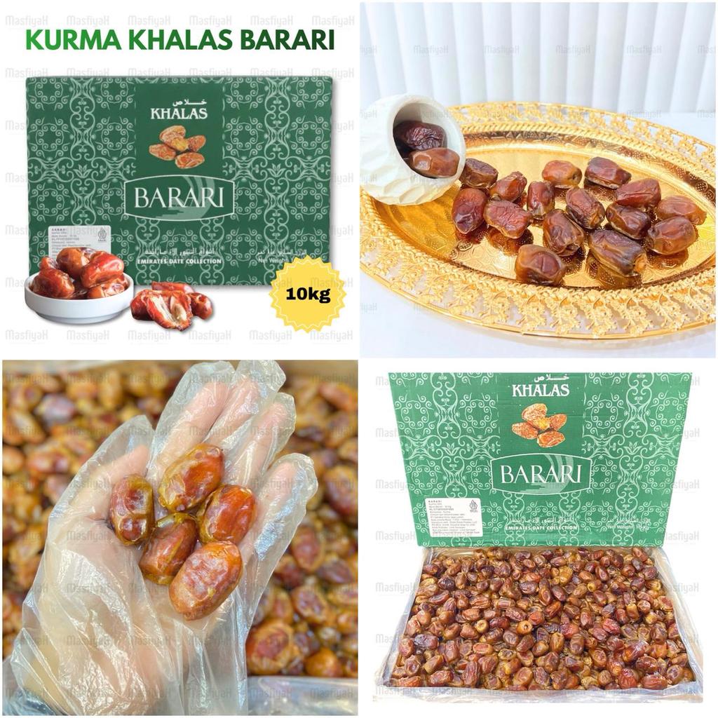 KURMA 10KG KHALAS SAAD 10KG MESIR SAAD 10KG KURMA KHALAS BARARI 10KG SOUVENIR OLEH OLEH HAJI UMRAH A