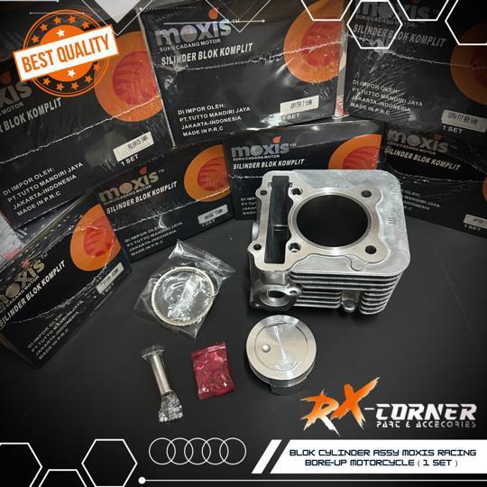 BLOK SEHER ASSY RACING 53mm / 54mm / 56mm / 59mm / 60mm grand supra fit jupiter mio m3 vixion bajaj 