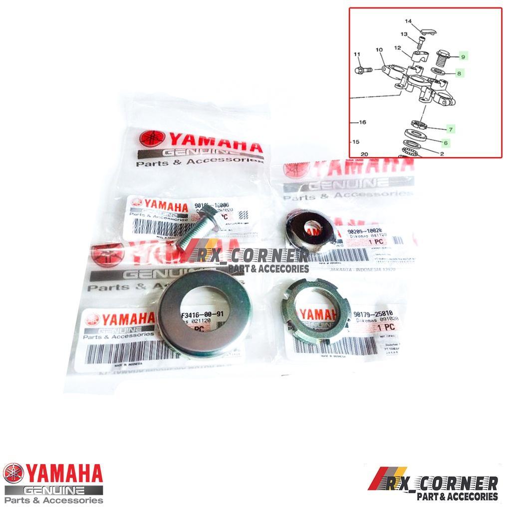 MUR BAUT KOMSTIR SEGITIGA ATAS SET RXKING RX KING RX K ORIGINAL