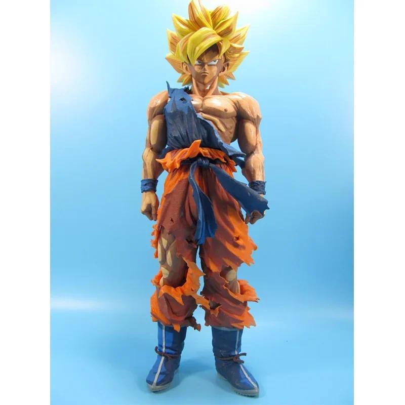 Bandai Genuine Dragon Ball Anime Figure Son Goku SMSP Action Figure Toys for Boys Girls Kids Christm