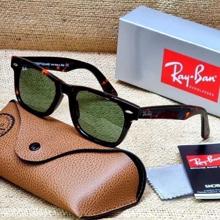 FLASH SALE  TERLARIS TERMURAH kacamata sunglasses rayban wayfarer RB2151 Square size 52 Fullset