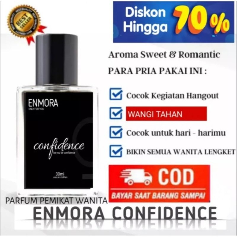 Parfum Enmora Confidence Parfume Kesukaan Wanita