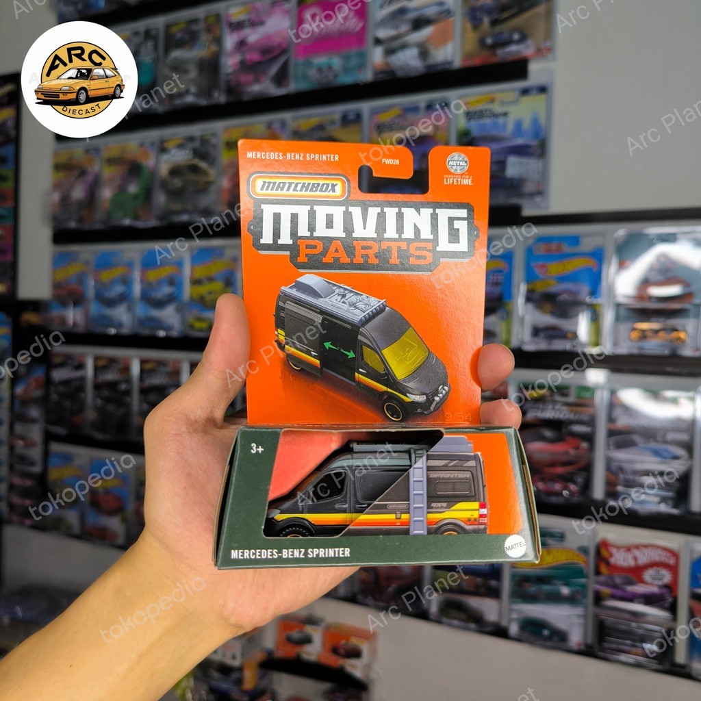 Matchbox Moving Parts Mercedes Benz Sprinter