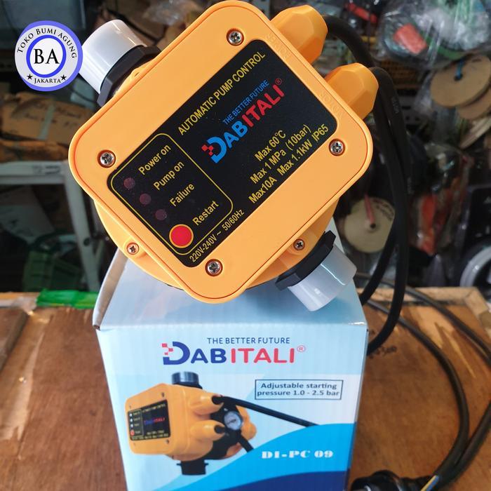 DABITALY OTOMATIS POMPA AIR / AUTOMATIC PRESSURE CONTROL