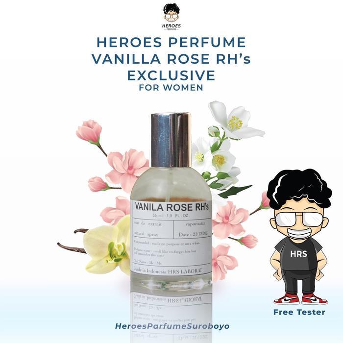 Heroes Parfum - HRS Perfume VANILLA ROSE Rh'ss EXCLUSIVE FOR WMN EDP Eau De Perfume - Eau De Perfume