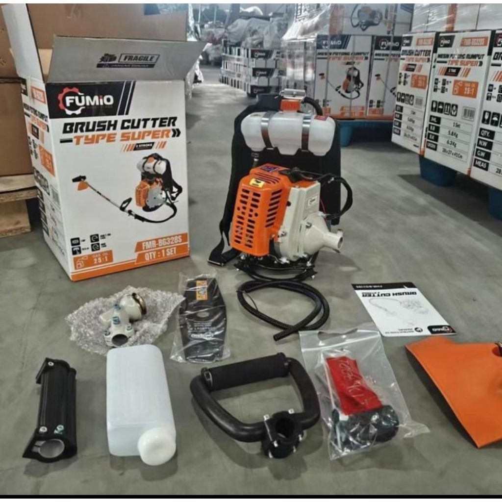 Mesin potong rumput FUMIO BG-328 model Stihl FR 3001 Yamamax Pro 3001/ Mesin 2 tak YX-35
