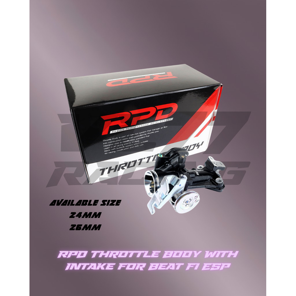 Throttle Body Racing RPD Honda Beat Fi - 24 - 26