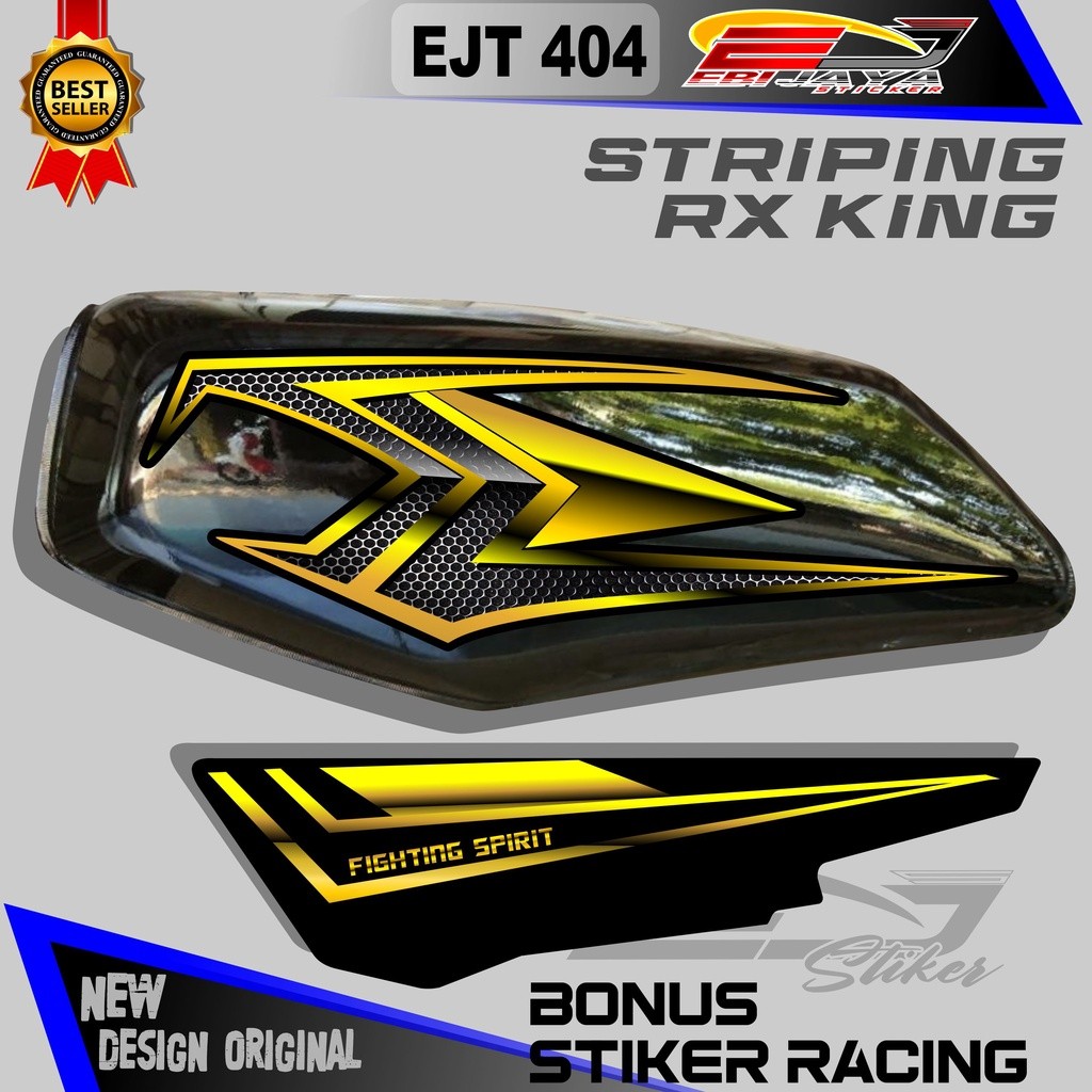 STIKER STRIPING RX KING RX SPESIAL KING COBRA STIKER LIS BODY MOTOR STIKER MOTOR RX