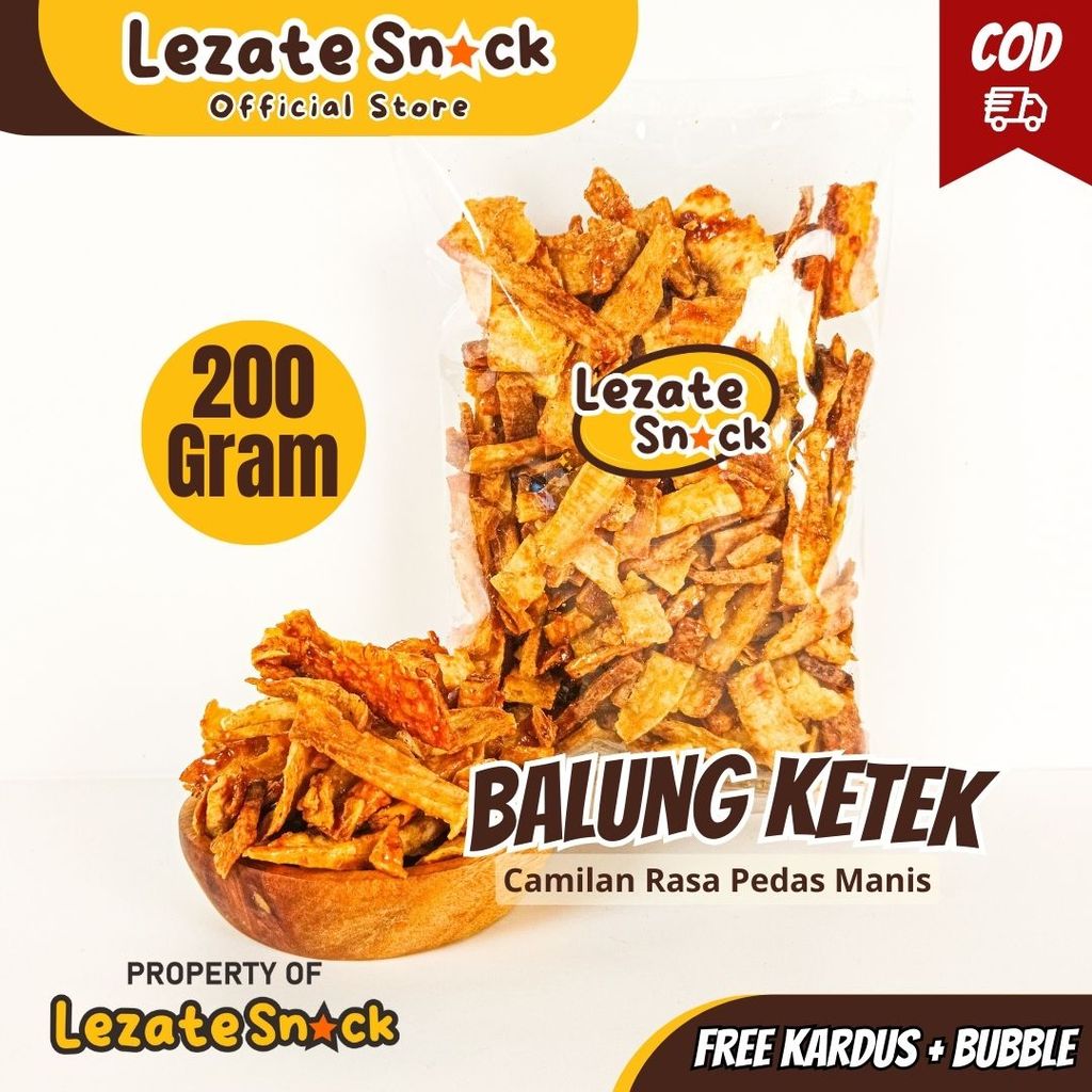 Balung Kethek Pedas Manis 200gr Super Murah / Kripik Singkong Pedas Manis Keripik Singkong Pedas Man
