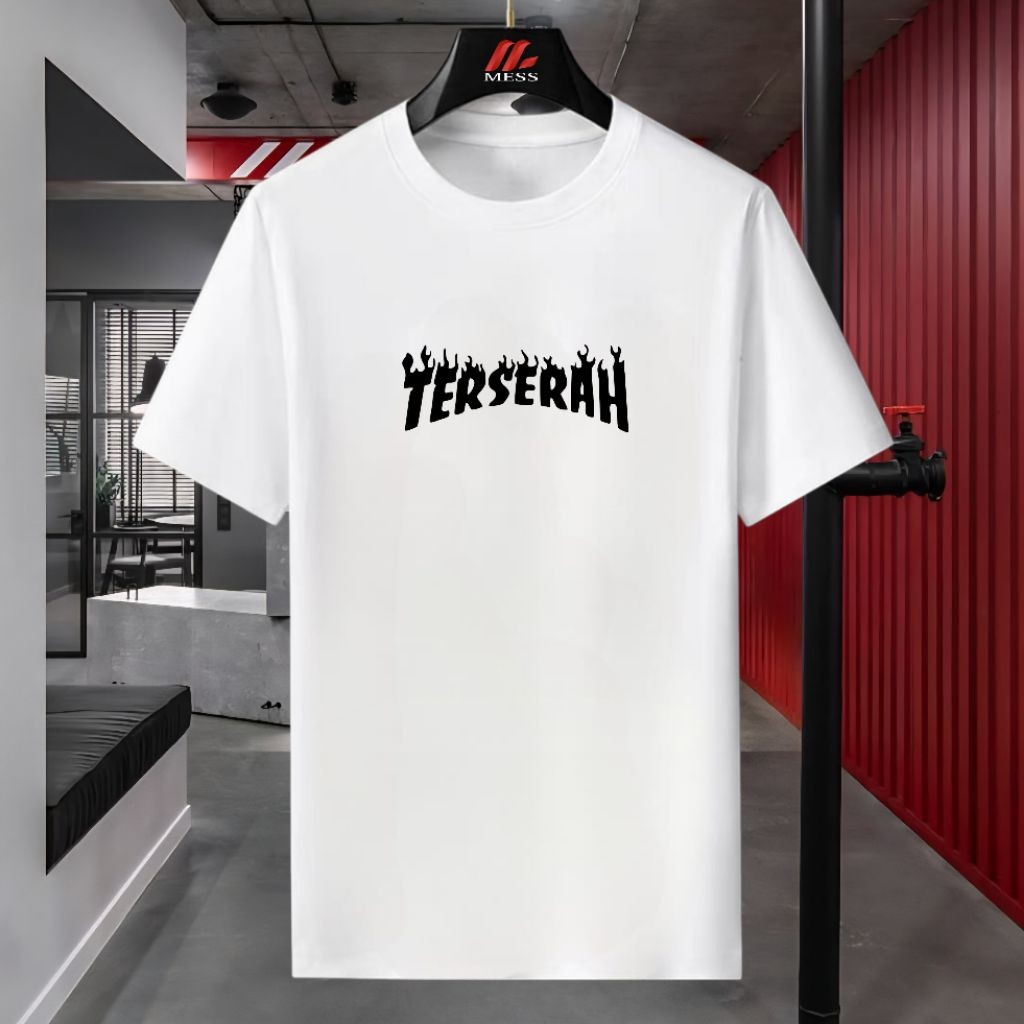 Kaos Pria Dewasa Tulisan Terserah Kaos Oblong Pria Lengan Pendek KATA KATA LUCU