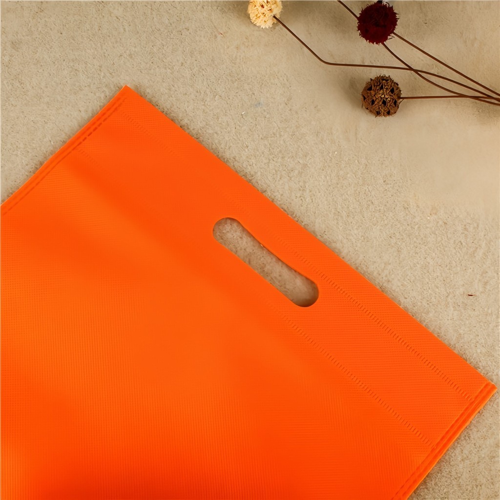 20Ps Tas Spunbond Polos Oval Goodie Bag Hajatan Hadiah Kantong Kain Ukuran Tas Souvenir 20X25 25X35