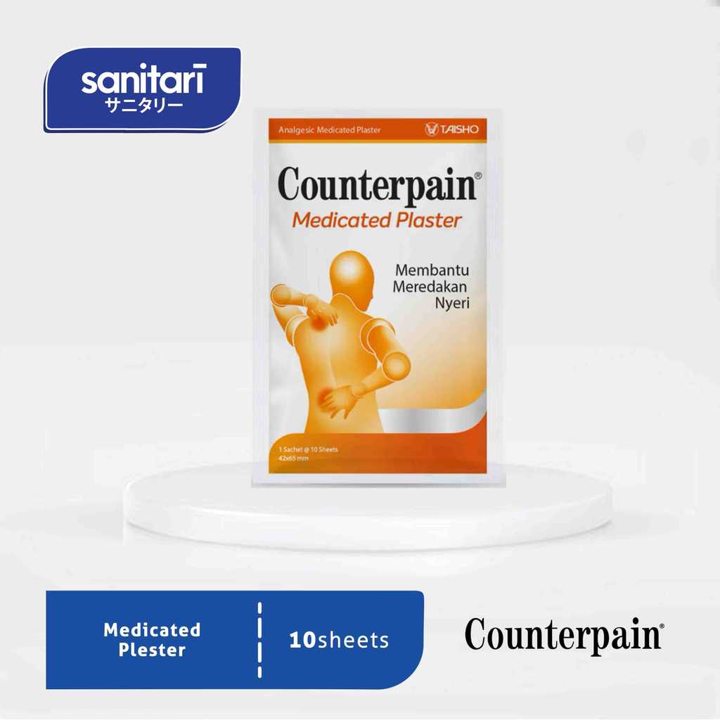 Counterpain medicated plaster 10s Koyo Counterpain Koyo Plester Counterpain