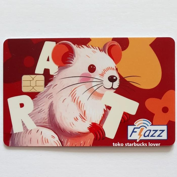 Kartu Flazz BCA Gen2 Saldo 0 Shio 2025 - Shio Tikus