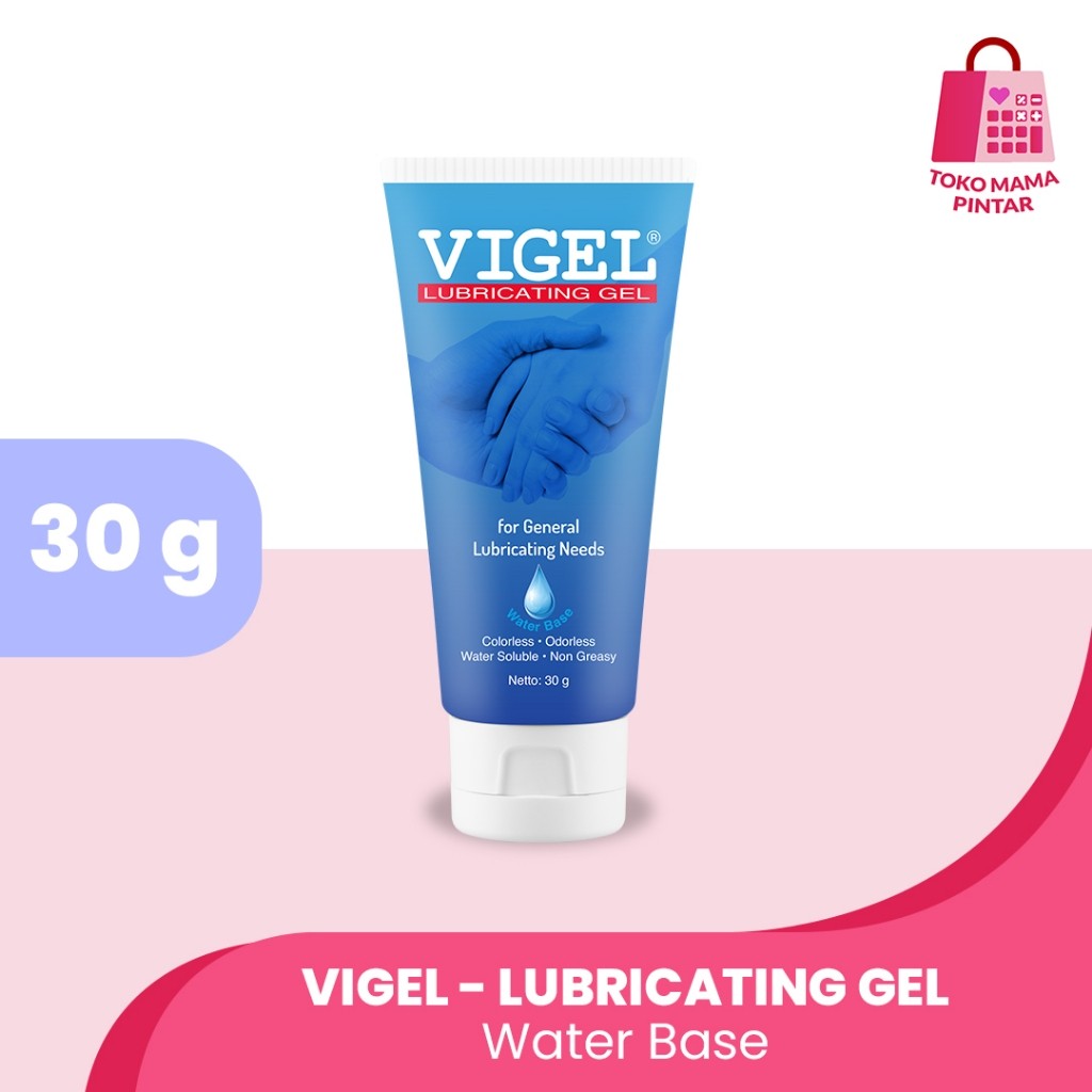 (BISA COD) PROMO Vigel Lubricating Gel 30 gr privasi amann -rettashop-