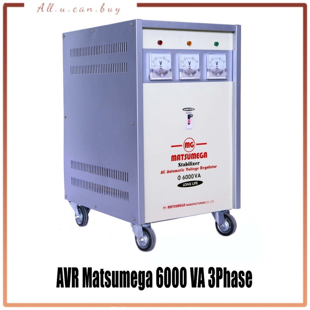 Stabilizer Matsumega 6000 VA 3 Phase