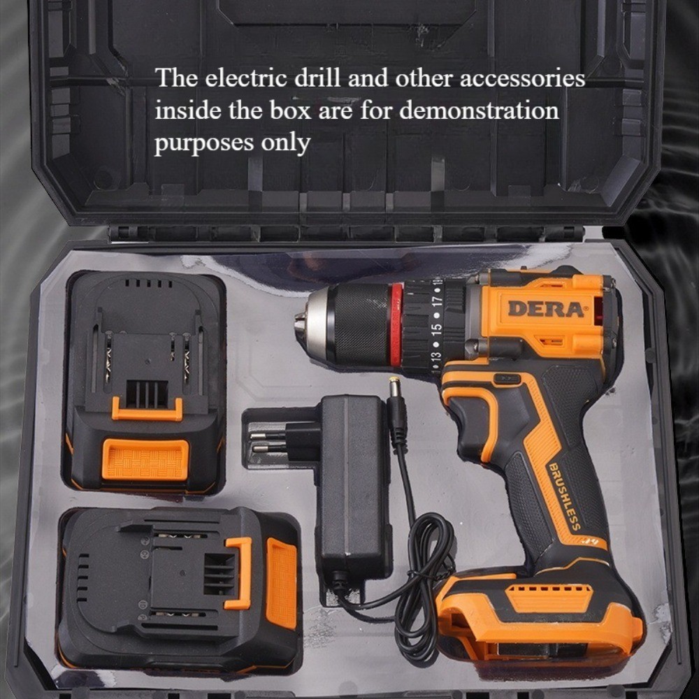 Multi-Functional Plastic Storage Case - Toolbox for Power Tools, Hardware, AC Drills & Car Electroni