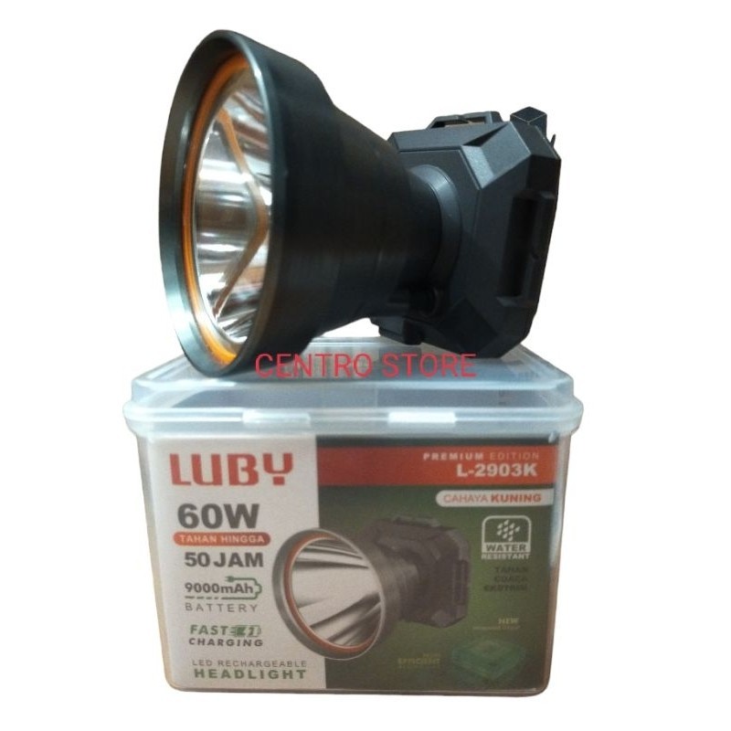 SENTER KEPALA LUBY L-2903  60 WATT