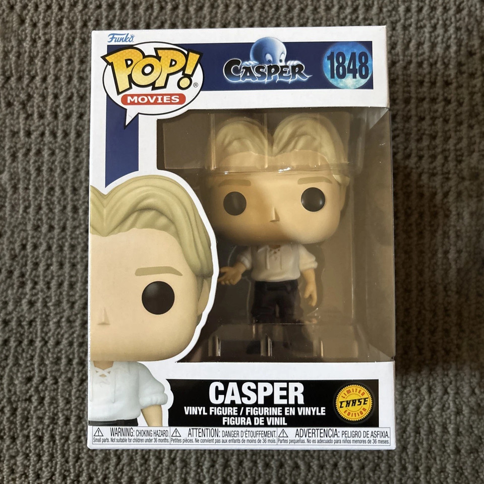 Casper the Friendly Ghost (30th Anniversary) Figures Funko Pop Casper Kat Harvey Vinyl Figure Limite