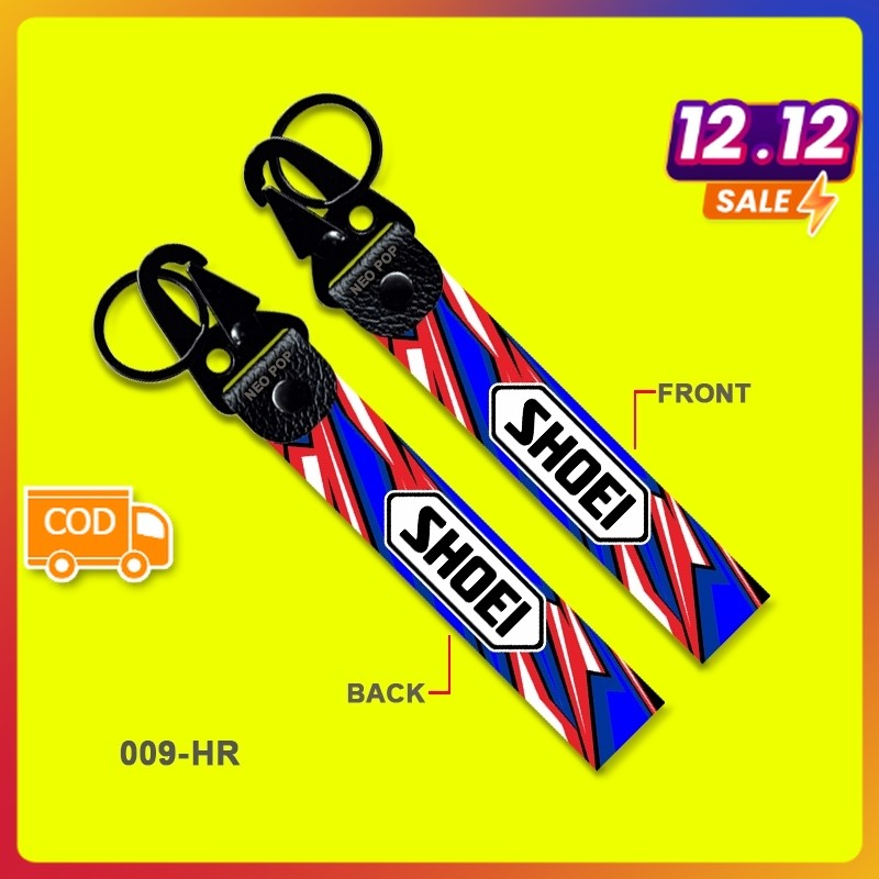 GANTUNGAN KUNCI PREMIUM SHOEI KEYCHAIN SEPEDA MOTOR KEYCHAIN SOUVENIR LOGO MEREK HELM HELMET MOTOGP 