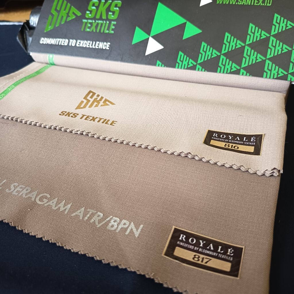 Kain ATR/BPN resi seragam dinas bpn resmi premium lembut tebal