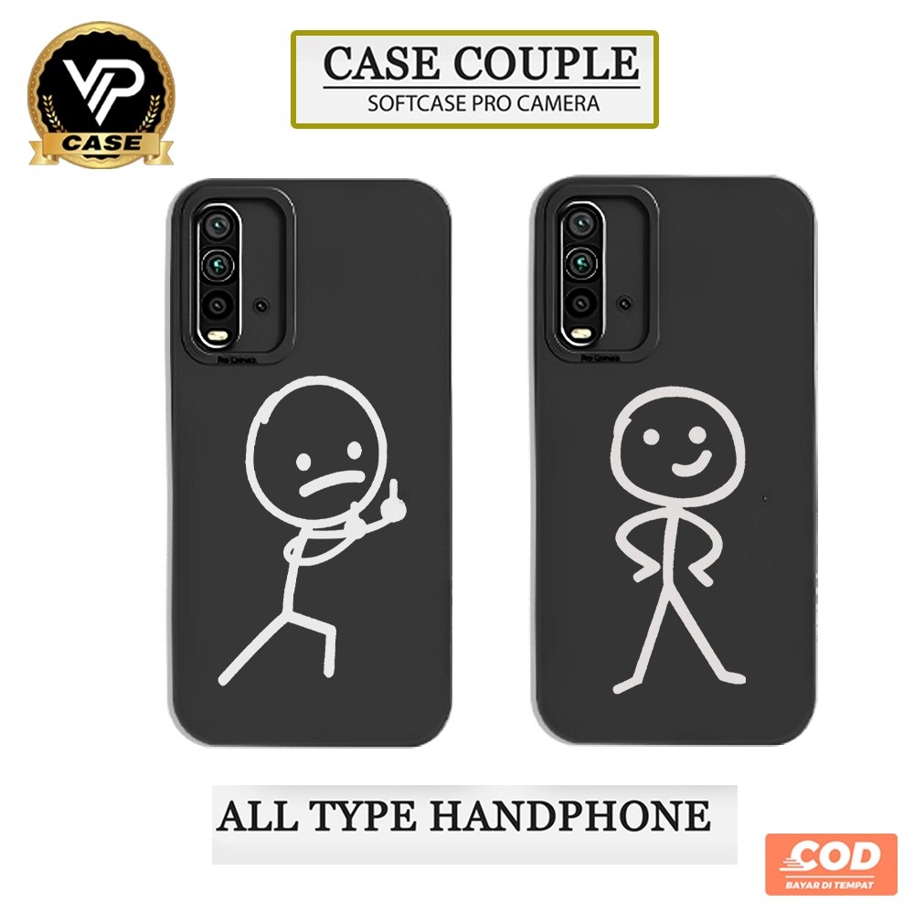 VVIPCASE - Case Redmi 9T Terbaru - Case Couple - Casing Xiaomi Redmi 9T Terbaru - Type Lain Di Chat 